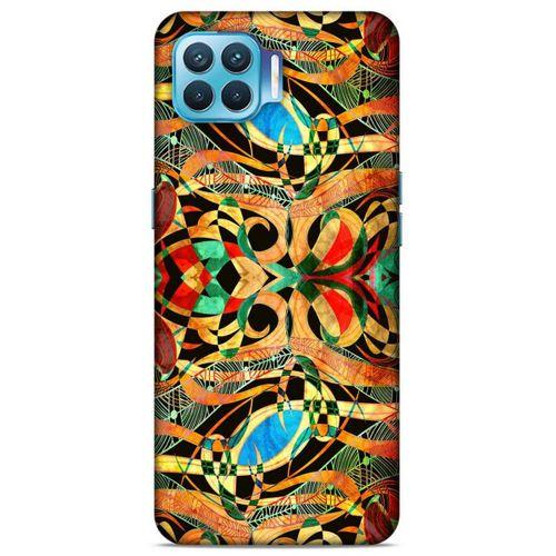 Lopard Oppo Reno 4 Lite Uyumlu Kılıf Manipülasyon ☻ (8) Baskılı Kılıf Desenli