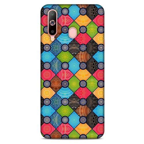 Ethnic Culture (22) Samsung Galaxy A60 Kılıf Silikon Kapak Desenli