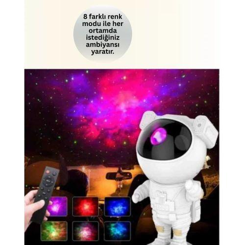 Dekoratif Ve Fonksiyonel Astronot Projeksiyon Aydınlatma