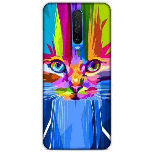 Lopard Xiaomi Redmi K30 5G Uyumlu Kılıf Kediler (17) Tasarım Kılıf Rainbow