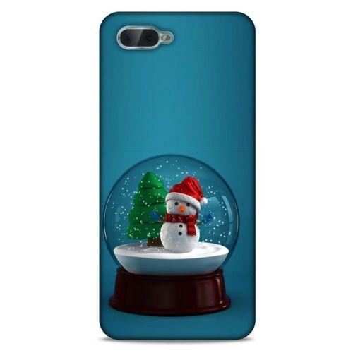Oppo Rx17 Neo Kılıf Snowix (12) Koruyucu Silikon Yeşil Beyaz