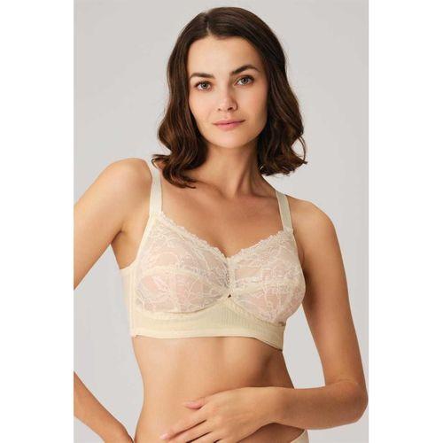 Kadın Balenli Desteksiz Dolgusuz Toparlayıcı Dantelli Küçültücü Sütyen