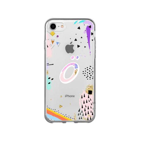 Color Art Desenli Ö Harfli Şeffaf Kılıf