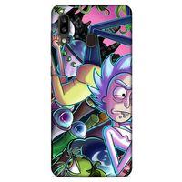 Samsung Galaxy A20 Uyumlu Kılıf Rick And Morty (40) Fit Silikon Kılıf Rick D. Sanchez