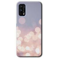 Realme 7 Pro Kılıf HD Desen Baskılı Arka Kapak - Blur Lights