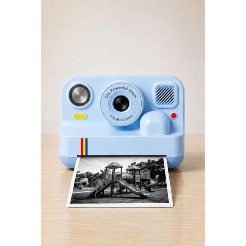 Çocuk Anında Baskılı Fotoğraf Makinesi 16mp Dijital Kamera 1080p Video Wifi Telefon Destekli
