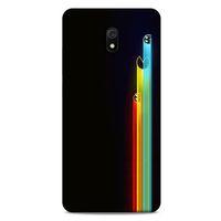 Retro (29) Desen Arka Koruma Kılıfı Renkli Xiaomi Redmi 8A Kılıf