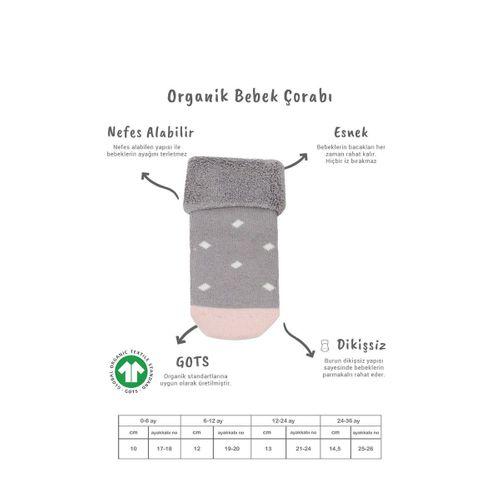 Bi̇style 2'li Havlu Soket Kaymaz Point Gi̇rl 10505 Gri Pudra