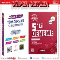 Karekök Yayınları 8.Sınıf LGS Tüm Dersler Soru Bankası ve Ünlü 5 li Deneme Seti 2 Kitap