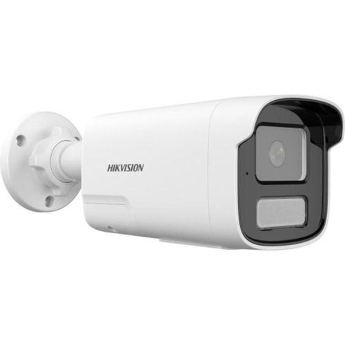 HIKVISION DS-2CD1T43G2-LIUF/SL 4Mpix, 4mm Lens,  H265+,50Mt Gece Görüşü, Hybrid Light, SD Kart,Dahili Mikrofon, PoE, Bullet IP Kamera