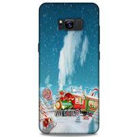 Samsung Galaxy S8 Plus Kılıf Snowix (11) Tam Koruma Yeşil Kırmızı