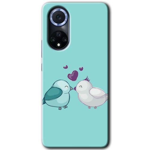 Huawei Nova 9 Kılıf HD Desen Baskılı Arka Kapak - Mutlu Kuşlar + Kırılmaz Cam