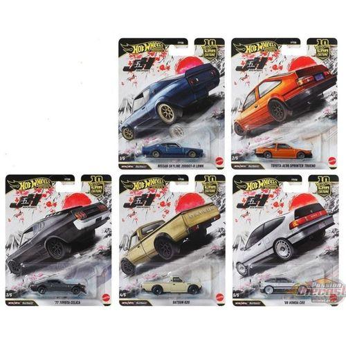 Hot Wheels Premium Car Culture Japan Historics 5 - 5'li Set