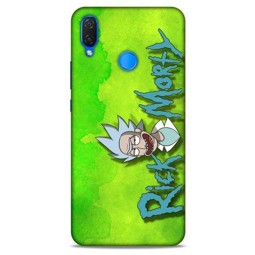 Huawei Psmart 2019 Uyumlu Kılıf Rick And Morty (12) Koruyucu Silikon Space Cruiser / Car