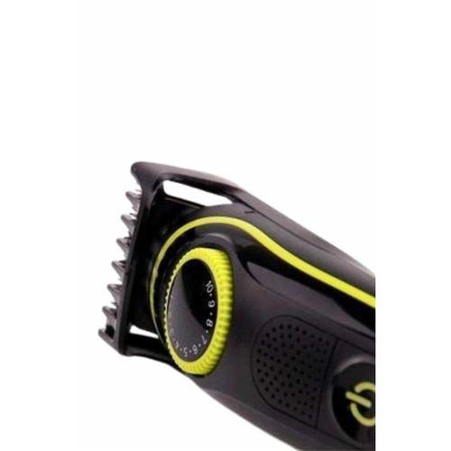 5 Başlıklı Şarjlı Tıraş Makinesi Kablosuz Saç Sakal Burun Tıraşına Uygun