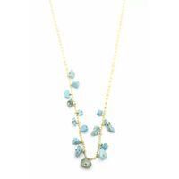 Taş Sallantılı Kolye - Altın