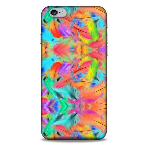 Apple Iphone 6 Plus Kılıf Desenli Özel Seri Tüyler (32) Soft Silikon Kılıf