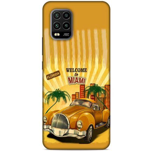 Retro (18) Desen Telefon Kılıfları Renkli Xiaomi Mi 10 Lite Kılıf