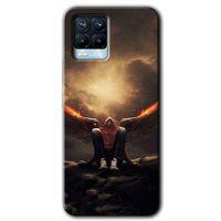 Realme 8 Pro Kılıf HD Desen Baskılı Arka Kapak - Wings of Power + Kırılmaz Cam