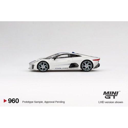 Mini GT Jaguar C-X75 Silver 960