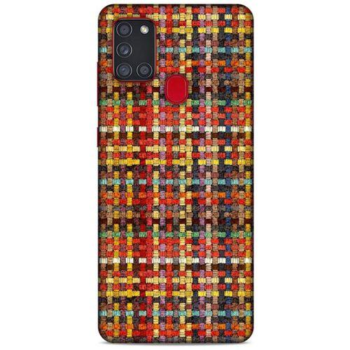 Ethnic Culture (65) Samsung Galaxy A21s Kılıf Silikon Kapak Desenli