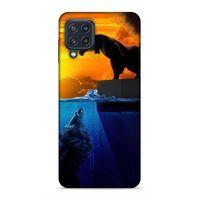 Samsung Galaxy M32 Uyumlu Kılıf BMovie (32) Soft Silikon Kılıf Godzilla