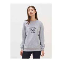 The Witcher Roach's Riding School Baskılı Gri Kadın Sweatshirt