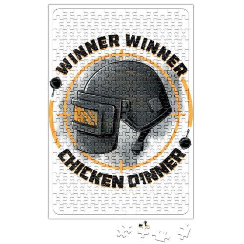 Pubg Chicken Dinner Puzzle 240 Parça Yapboz