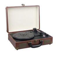 MagicVoice PU16 Retro Vintage Çanta Pikap - Radyo - Bluetooth - USB Mp3 Çalar
