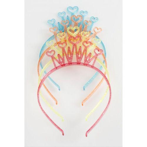 Kalp Yıldız Plasik Çocuk Taç