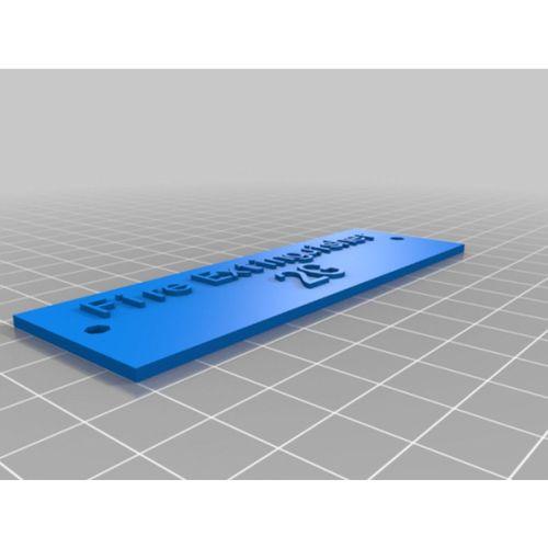 Yangın Söndürücü Duvar Etiketleri (Bu ürün Sadece Plastik parçadır - Almadan Önce Soru Sorabilirsiniz)