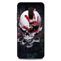 Xiaomi Pocophone F1 Uyumlu Kılıf Motorsiklet (27) Tasarımlı Kılıf Kurukafa