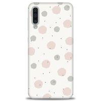 Samsung Galaxy A50S Kılıf HD Baskılı Kılıf - Soft Benekler + Tam Ekran Koruyucu