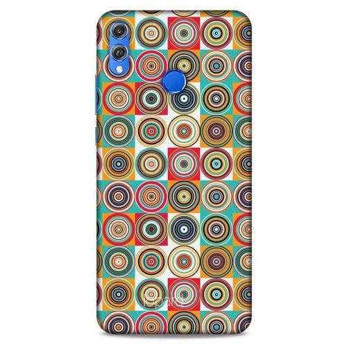 Huawei Honor 8x Kılıf Pastel Renkler (44) Tough Armor Kılıf Karışık Renkli