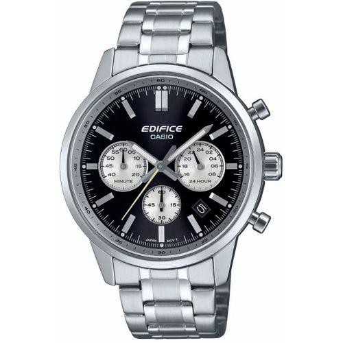Casio EFR-575D-1ADF Edifice Quartz Çelik Gri Siyah Kadran 10 ATM 41 mm Erkek Kol Saati