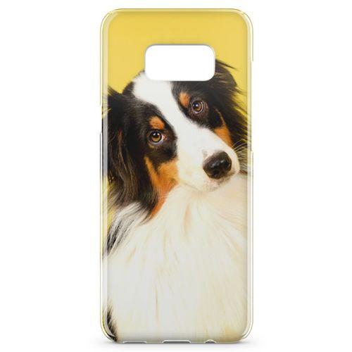 Samsung Galaxy S8 Plus Kılıf Australian Shepard Arka Kapak Koruma Desenli Full Koruyucu