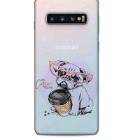 Zoologix (7) Samsung Galaxy S10 Şeffaf Kılıf Silikon Desenli