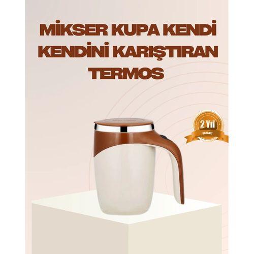 Usb  Manyetik Karıştırıcı Kupa – Otomatik Kahve Karıştırma Bardağı