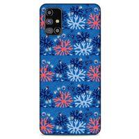 Samsung Galaxy M31s Uyumlu Kılıf Mavi Delisi (36) Glitter Kılıf Lokal