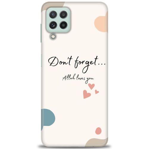 Samsung Galaxy M32 Kılıf HD Baskılı Kılıf - Fragile + Tam Ekran Koruyucu