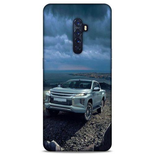 Lopard Oppo Reno 2 Uyumlu Kılıf PickUpX (37) Silicone Cover Açık Mavi