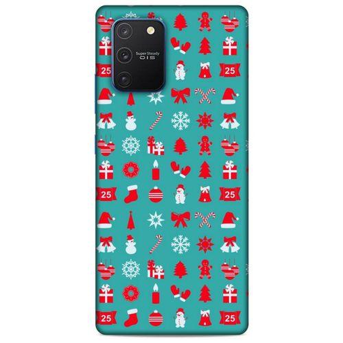 Yılbaşı Süsleri 13 Samsung Galaxy S10 Lite Kılıf Silikon Kapak