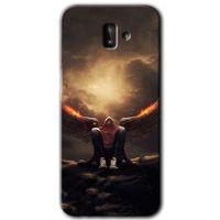 Galaxy J6 Plus Kılıf HD Desen Baskılı Arka Kapak - Wings of Power