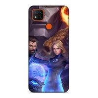 Xiaomi Redmi 9C Uyumlu Kılıf BMovie (48) Bumper Kılıf Taş Adam