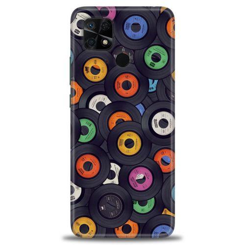 Xiaomi Redmi 10C Kılıf HD Baskılı Kılıf - Plaklar + Tam Ekran Koruyucu