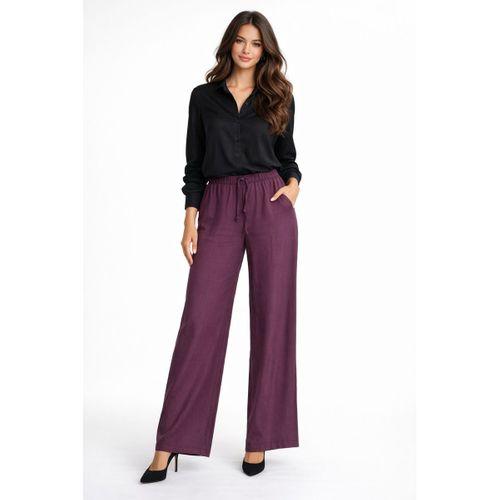 Kadın Lastikli Bol Pantolon BGL-ST04637