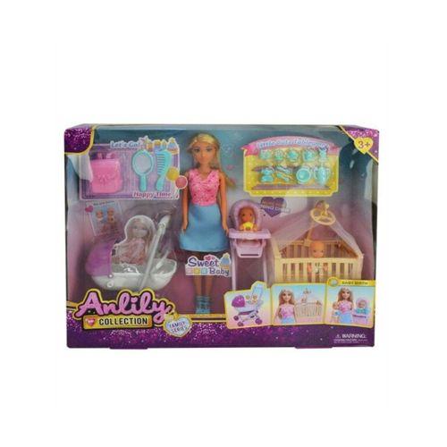 Seher Anlily Bakım Setli Bebek