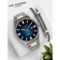 Lee Cooper 2 Yıl Garantili Takvimli Kadran Bileklik Hediyeli Erkek Kol Saati E8325.380