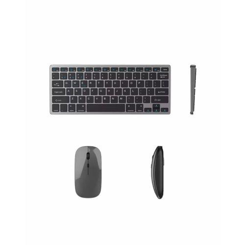 Kablosuz Bluetooth Klavye Mouse Seti Şarjlı Tablet Laptop Uyumlu