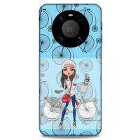 Lopard Huawei Mate 40 Pro Uyumlu Kılıf Sokak Modası (90) Fit Silikon Kılıf